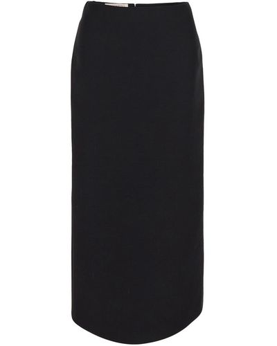 Valentino Long Skirt - Black