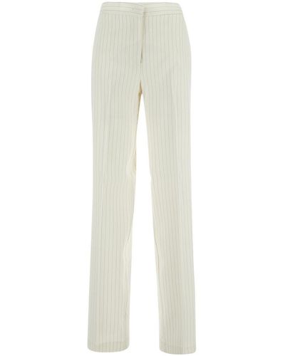 MVP WARDROBE Linen Pants - White