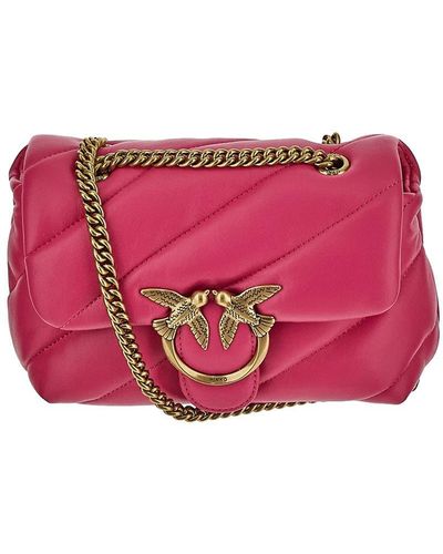Pinko Mini Love Bag Puff Maxi Quilt - Pink