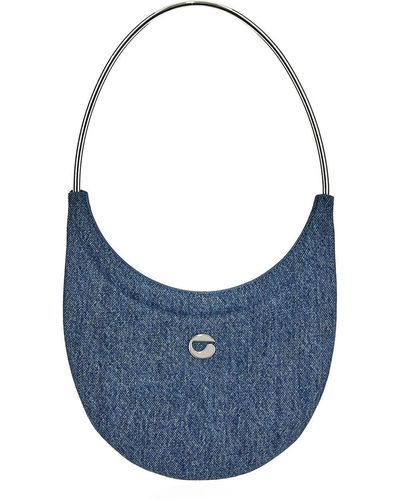 Coperni Ring Swipe Bag - Blue