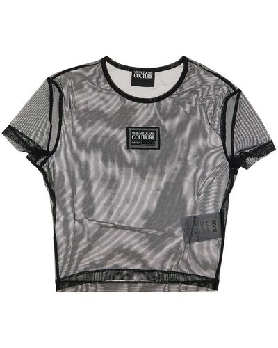 Versace Jeans Couture Logo Top - Gray