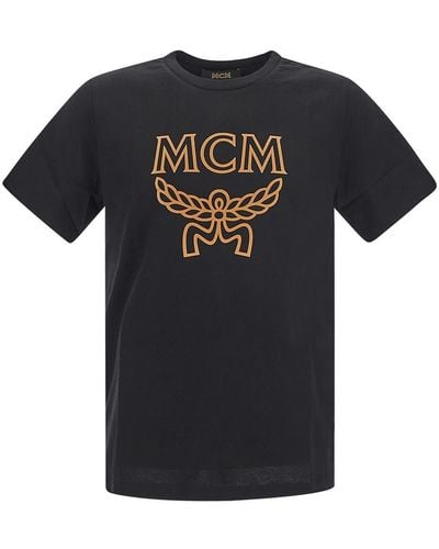 MCM Logo T-shirt - Black