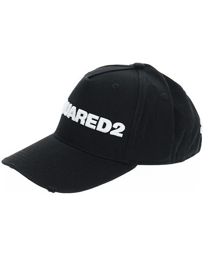 DSquared² Hat In Cotton - Black