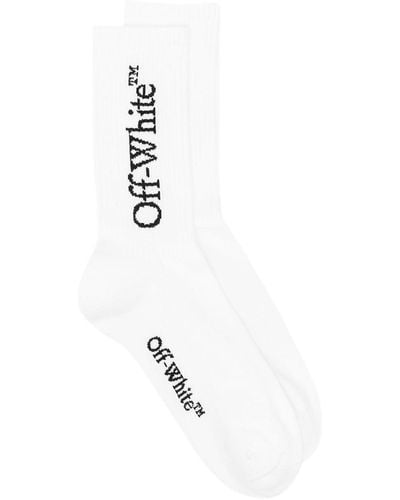 Off-White c/o Virgil Abloh Logo Sock - White