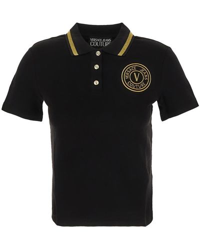 Versace T-Shirts And Polos - Black