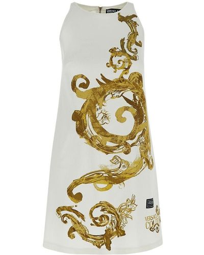 Versace Baroque Dress - Metallic