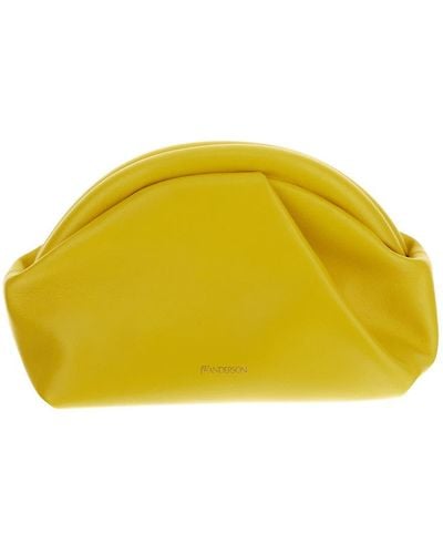JW Anderson Bumper Clutch Bag - Yellow