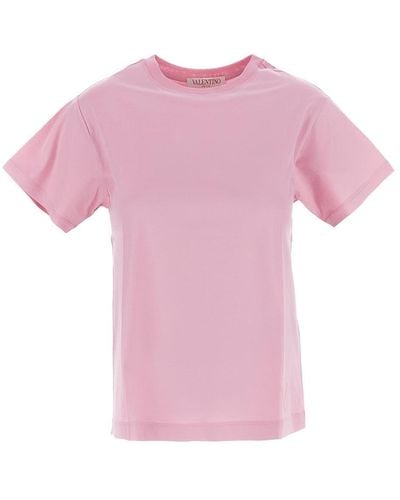 Valentino Cotton T-shirt - Pink