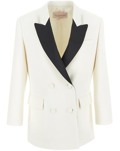 Valentino Classic Jacket - White