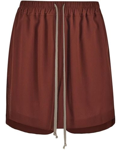 Rick Owens Boxers Short - Red