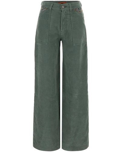 Missoni Dark Grey Trousers - Green