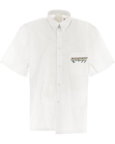 Givenchy Logo Shirt - White