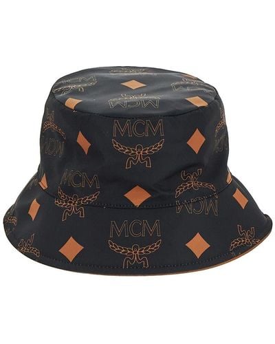 MCM Cotton Logo Hat - Black