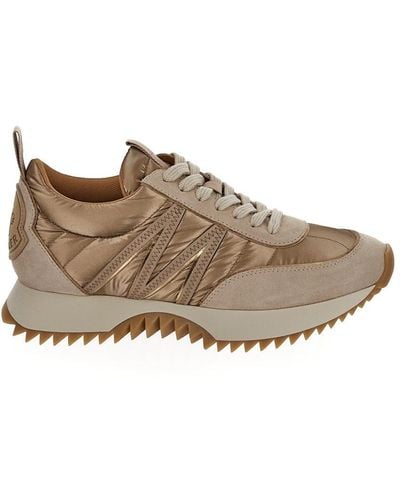 Moncler Pacey Trainers - Brown