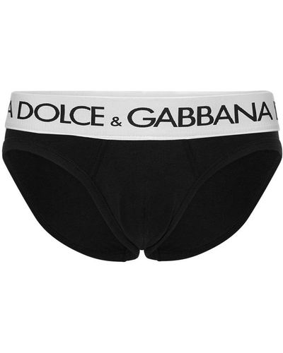 Dolce & Gabbana Midi Brief - Black