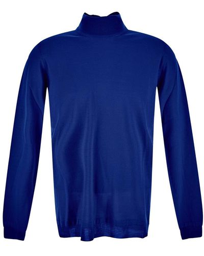 GOES BOTANICAL Costina Knitted Sweater - Blue