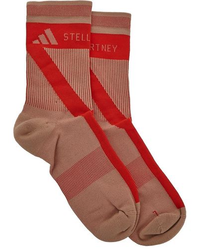 adidas By Stella McCartney Logo Socks - Red