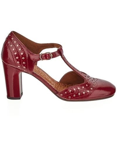 Chie Mihara Wante Court Shoes - Red