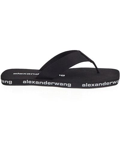 Alexander Wang Aw Flip Flop - Black