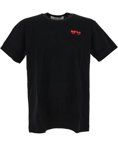 COMME DES GARÇONS PLAY Comme Des Garcons Play T-Shirts And Polos - Black