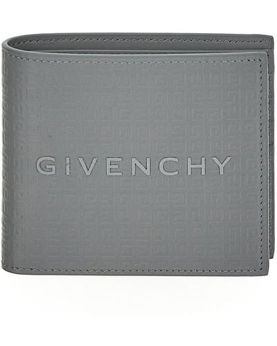 Givenchy Leather Wallet - Gray