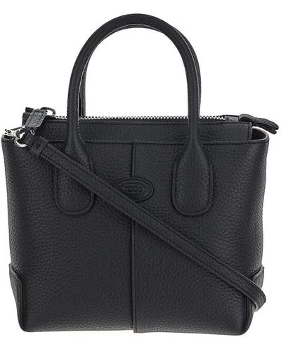 Tod's Leather Medium Bag - Black