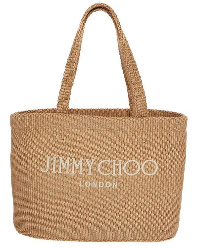 Jimmy Choo Beach Bag - Brown