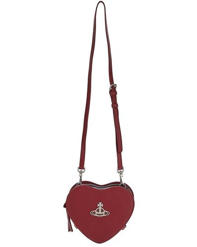 Vivienne Westwood Louise Heart Bag - Red