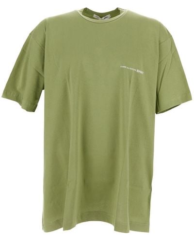 Comme des Garçons Logo T-shirt - Green
