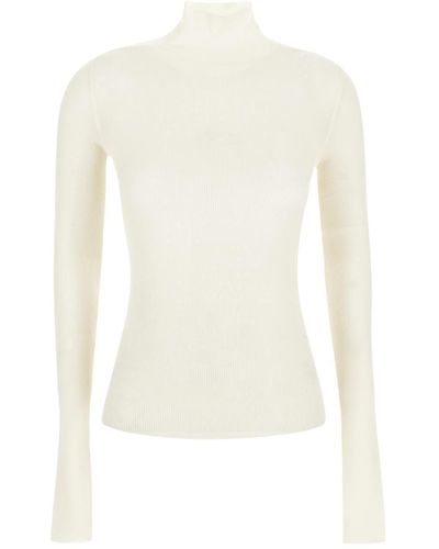 Bottega Veneta Classic Turtleneck Sweater - White