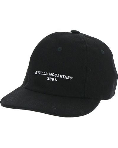 Stella McCartney Black Baseball Hat