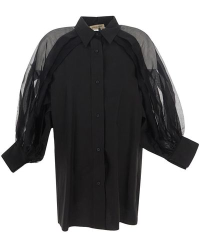 Gentry Portofino Cotton Shirt - Black