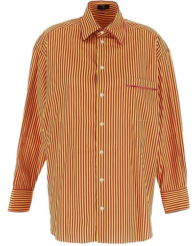Etro Striped Shirt - Brown
