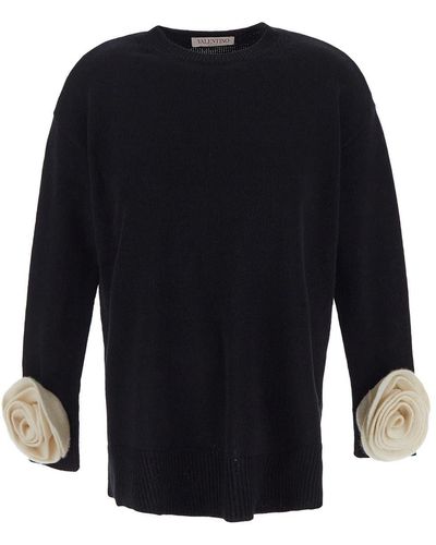 Valentino Roses Knit - Blue