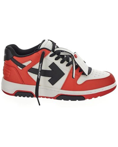 Off-White c/o Virgil Abloh Out Of Office Trainer - Red