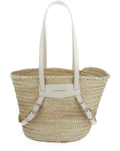 Givenchy Medium Voyou Basket Bag - White