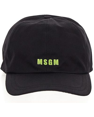 MSGM Baseball Cap - Black