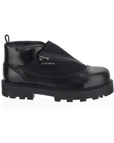 Givenchy Mid Tech Work Boots - Black