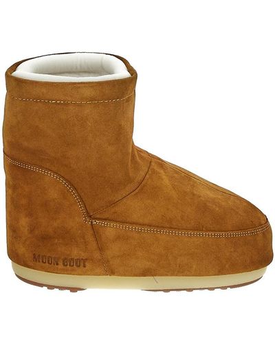 Moon Boot Icon Low Nolace Suede - Brown