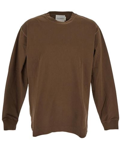 Closed Cotton T-shirt - Brown