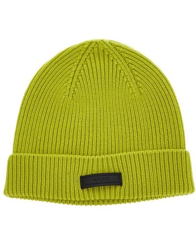 Versace Wool Hat - Green