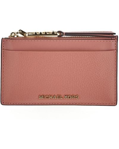 MICHAEL Michael Kors Zipped Wallet - Pink