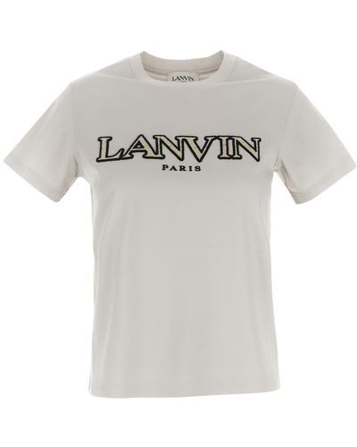 Lanvin Logo T-shirt - Grey