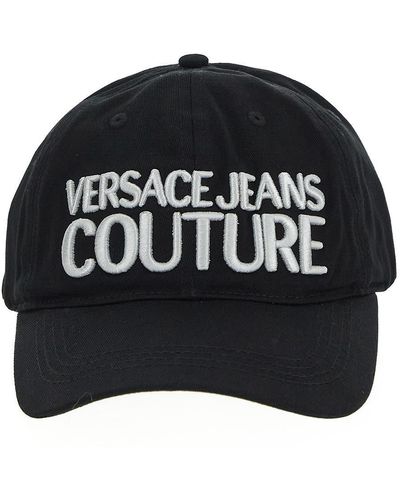 Versace Cotton Hat - Black