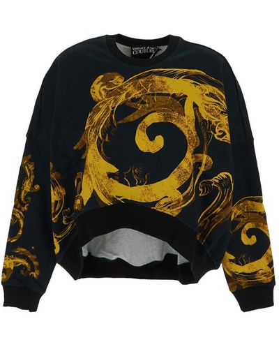 Versace Baroque Sweatshirt - Black