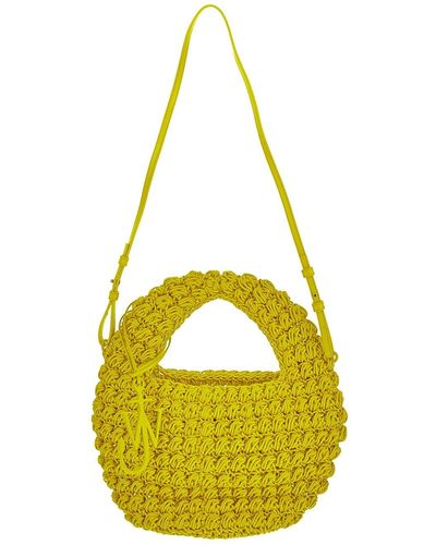 JW Anderson Popcorn Basket Bag - Yellow