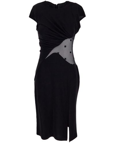 Givenchy Logo Dress - Black