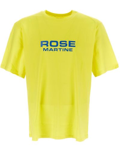 Martine Rose T-Shirts And Polos - Yellow