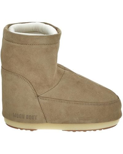 Moon Boot Icon Low Nolace Suede - Natural
