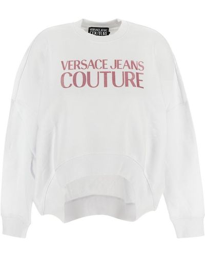 Versace Jeans Couture Logo Sweatshirt - White